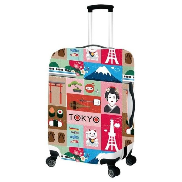 Picnic Gift Picnic Gift 9004-SM Tokyo-Primeware Luggage Cover - Small 9004-SM
